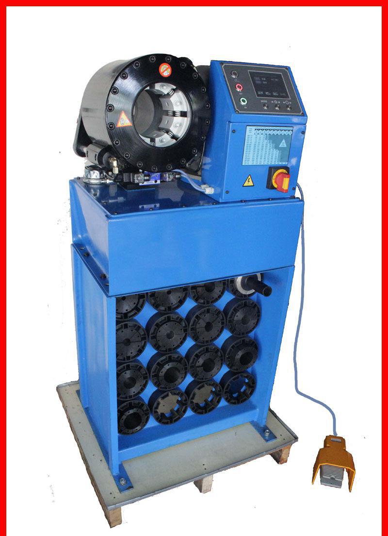 數顯壓管機_數顯面板油管壓管機_液晶顯示器控制液壓油管扣壓機圖片_高清圖_細節圖-深圳市臺鴻機械設備 -