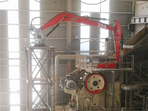 安徽碳素廠安裝固定式液壓破碎機械臂