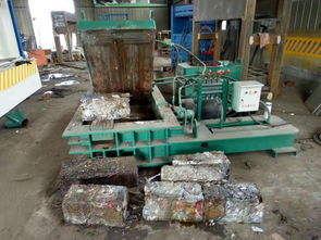 125噸臥式壓塊機 專業鐵屑廢金屬壓塊解決方案